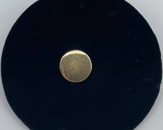 12k Gold Filled Circle Brooch