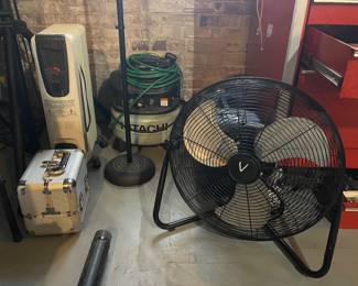 HEATERS, FANS, AIR COMPRESSOR
