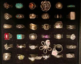 STERLING SILVER RINGS