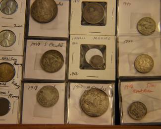 Vintage US & Foreign Coins