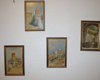 Vintage Watercolor Prints