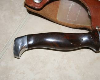 Vintage Cutco Hunting Knife W/Leather Sheath