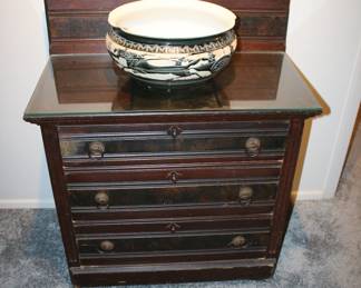 Antique Wash Stand Chest
