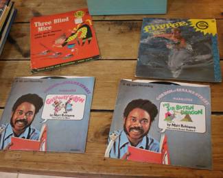 Vintage Kids 45rpm Records