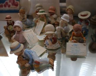 Vintage Holly Hobbie Figurines