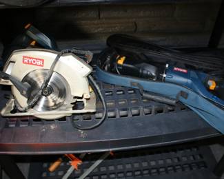 Ryobi Circular Saw, Ryobi Sawzall