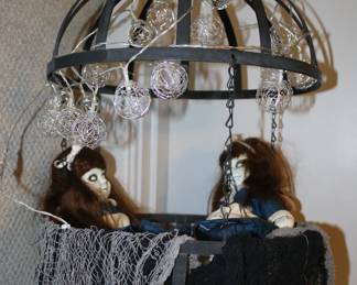 OOAK Creepy Doll Decor
