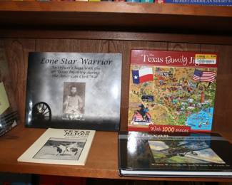 Texana & Western Books & Puzzle
