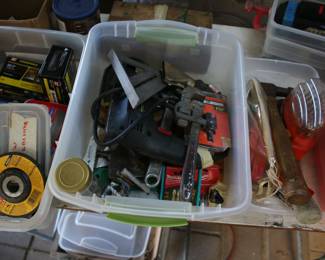 Assorted Tools & Hardware