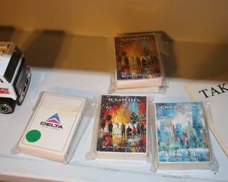 Vintage Delta Airlines Playing Cards