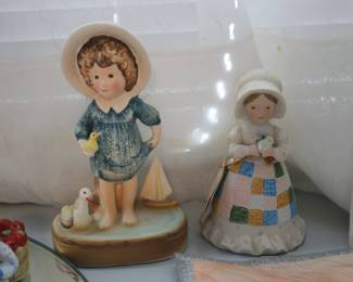 Vintage Holly Hobbie Figurines