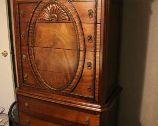 Chippendale Borobudur High Boy Chest