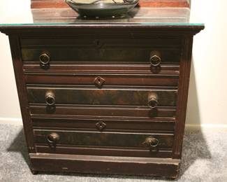 Antique Wash Stand Chest