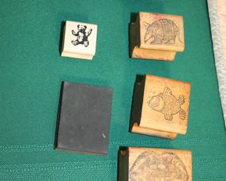 Vintage Wood Stamps