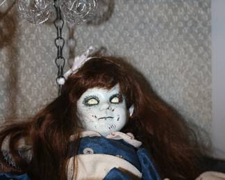 OOAK Creepy Doll Decor