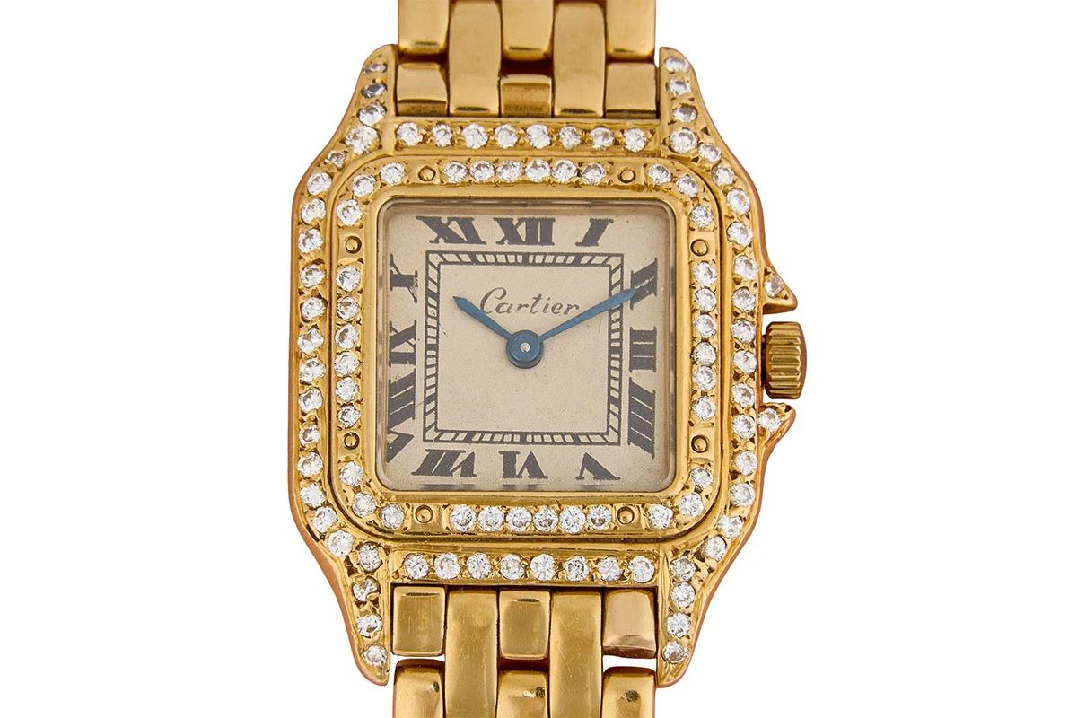 18K Cartier Panthere Watch