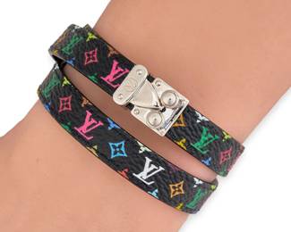  Louis Vuitton by Takashi Murakami Signature Bracelet