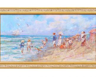 Robert Hamman, Summer 1900, oil 