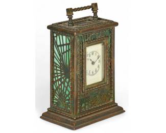 Tiffany Studios Carriage Clock