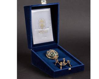 Limited Edition Faberge Millennium Egg with Box