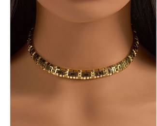  Vintage Bvlgari 18K Gold Necklace