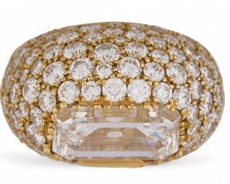 9.98ct Diamond 18K Gold Ring