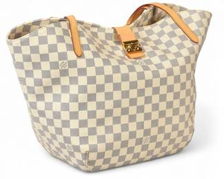 Louis Vuitton Damier Canvas Tote Bag