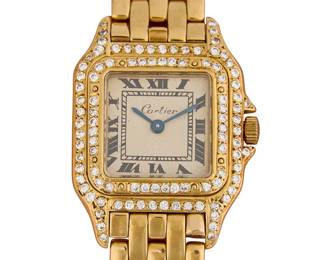 18K Cartier Panthere Watch