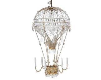  Crystal Hot Air Balloon Chandelier