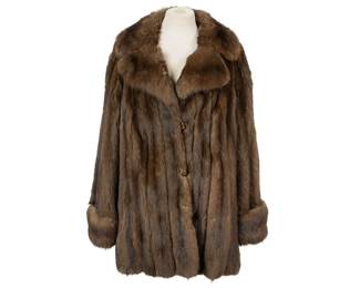  Dark Brown Russian Sable Jacket