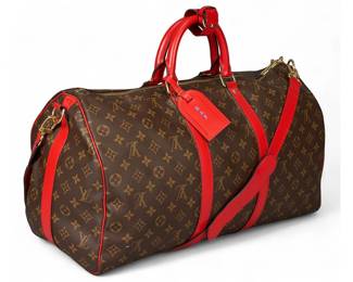 Louis Vuitton Keepall 55 Bandouliere Travel Bag