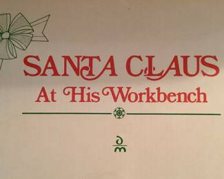 Santa Claus at His Workbench 