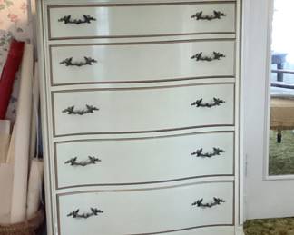 Vintage Painted Chest ( part of set) 