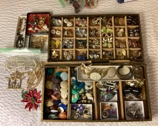 Vintage costume jewelry 