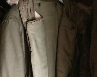 Korean War Military Uniforms Parka, Linings