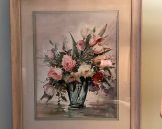 Floral Watercolor by Alice Whitson 