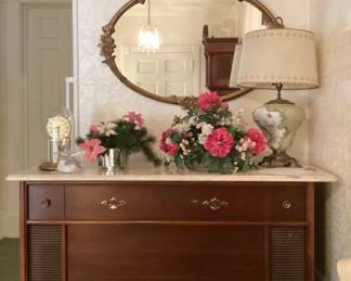 Magnavox Stereo Cabinet w/ Marble Top