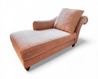 102 BakerFurnitureUpholsteredChaiseLoungeChair