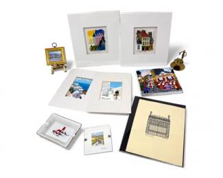 211 MiniArtGalleryCollectionFramedMiniaturesPrintsSmallDecor