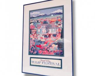 160 FramedDianaSchmidtSkagitValleyTulipFestival1997Poster