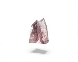 166 1695CaratRawKunziteCrystalUncutPinkSpodumene