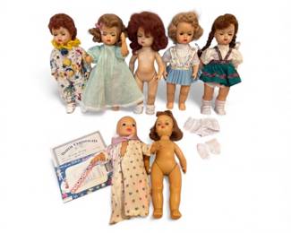 244 TinyTerriLeeSleepEyeDollswExtraClothesLindaBaby