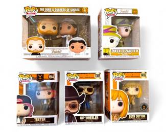189 FunkoPopRoyalsYellowstoneSet6Figures