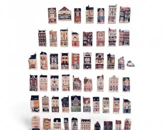 153 55pcsBritishCeramicWallPlaquesStorefrontsPubsMore