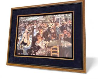38 PierreAugusteRenoirMoulindelaGaletteCustomFramedPrint