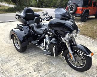 Available For Pre-Sale Purchase $24,000.00                              2019 Harley-Davidson Tri-Glide Ultra - price includes tow behind trailer and cargo trailer - Mileage 65,760                                                  If you don't want the cargo trailer, the motorcycle with small tow behind trailer would be $22,000.00