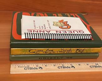 Vintage Queen Anne High School Yearbooks And Reunion Book