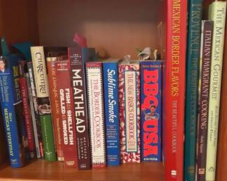 Mexican, Italian, Persian And American Cookbooks