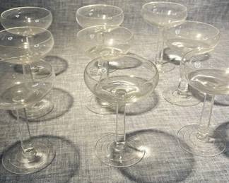 Gorgeous Champagne Coupes And More Festive and Fancy