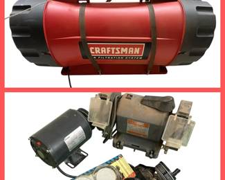 Benchtop Grinder, Motor, Mask, Dust Filter